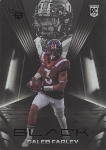 2021 Panini Black Caleb Farley #151