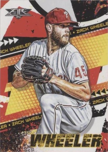 2022 Topps Fire - Zack Wheeler #164