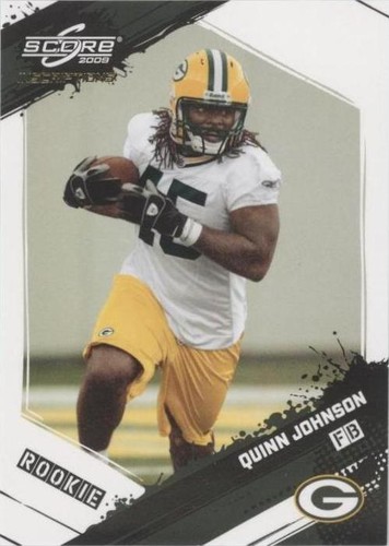 2009 Score Inscriptions Quinn Johnson #385