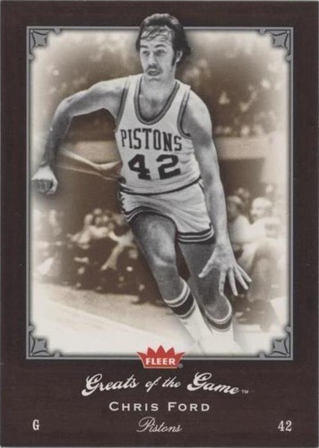 2005-06 Fleer Greats of the Game - Chris Ford #9