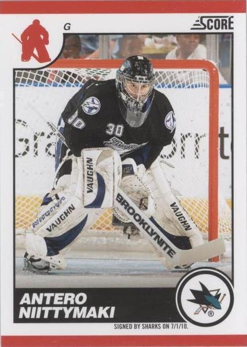 2010-11 Score - Antero Niittymaki #409