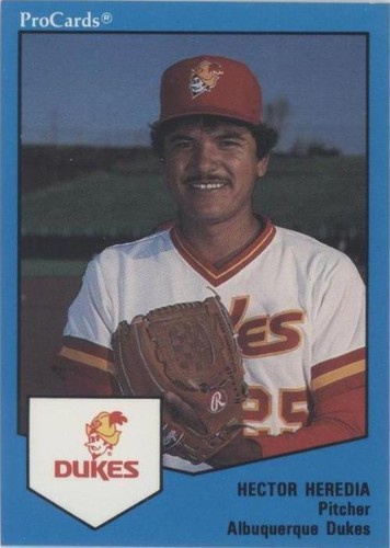 1989 ProCards Minor League Team Sets - Hector Heredia #66