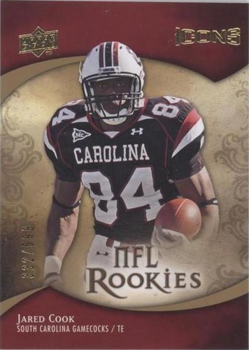 2009 Upper Deck Icons Jared Cook #151