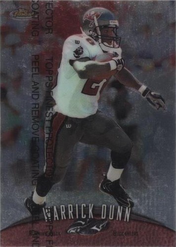 1998 Topps Finest Warrick Dunn #90