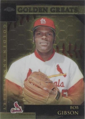 2001 Topps Chrome - Bob Gibson #GA9