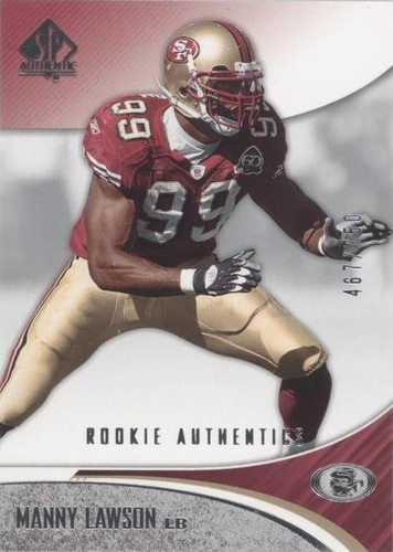 2006 SP Authentic Manny Lawson #112