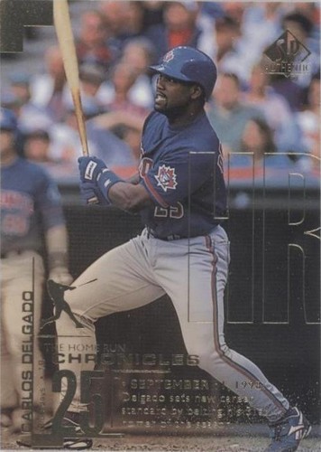 1999 SP Authentic - Carlos Delgado #HR12