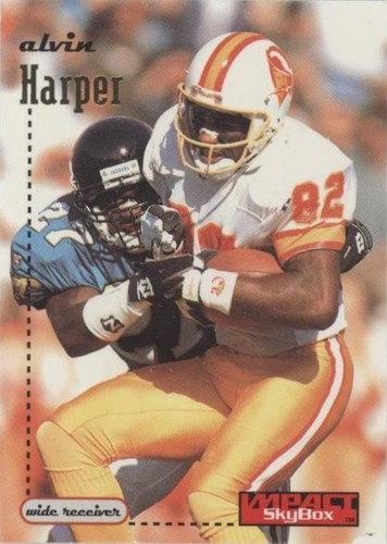 1996 Skybox Impact Alvin Harper #140