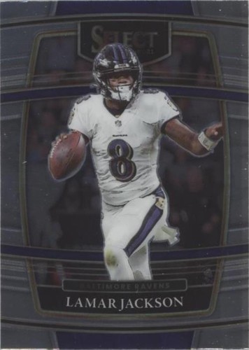 2021 Panini Select Lamar Jackson #5