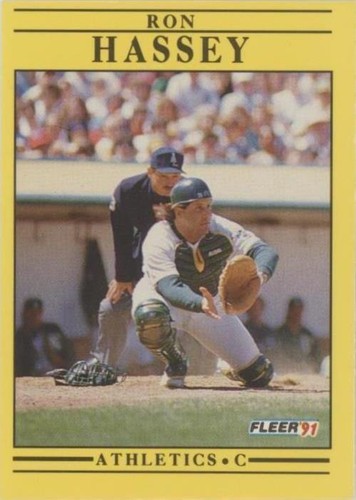 1991 Fleer - Ron Hassey #8
