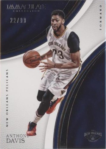 2016-17 Panini Immaculate Collection - Anthony Davis #6