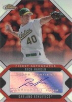 2006 Topps Finest - Rich Harden #FA-RH