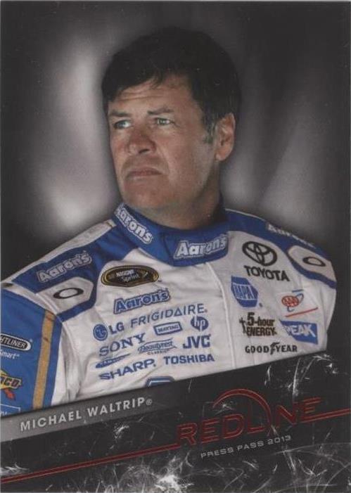 2013 Press Pass Redline - Michael Waltrip #46