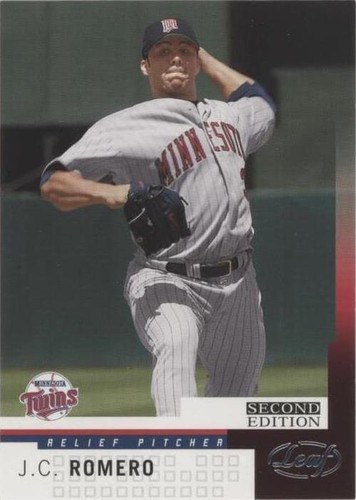 2004 Leaf Second Edition - J.C. Romero #51