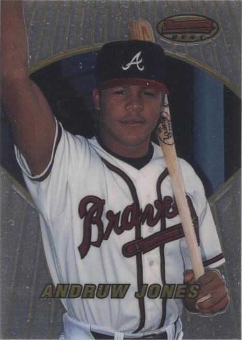 Bowman's Best 1996 - Andruw Jones #BBP 9