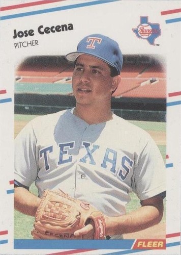 1988 Fleer Update - Jose Cecena #U-62