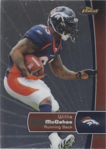 2012 Topps Finest Willis McGahee #96