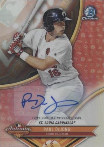 2017 Bowman Chrome - Paul DeJong #AFL-PDJ