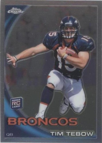 2010 Topps Chrome Tim Tebow #C100