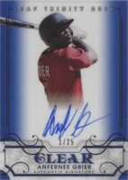 2016 Leaf Trinity - Anfernee Grier #CA-AG1