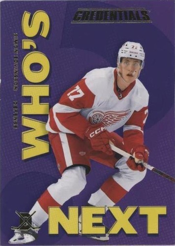 2023-24 Upper Deck Credentials - Simon Edvinsson #WN-SE
