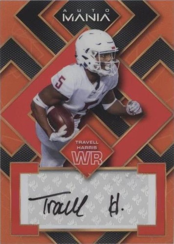 2022 Wild Card Auto Mania Travell Harris #AM-SQ44
