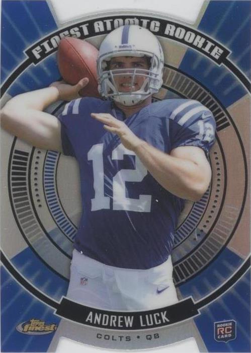 Topps Finest Andrew Luck 2012 #FAR-AL