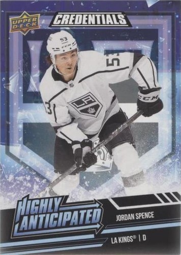 2022-23 Upper Deck Credentials - Jordan Spence #HA-25
