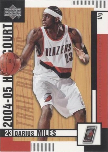 2004-05 Upper Deck Hardcourt - Darius Miles #70