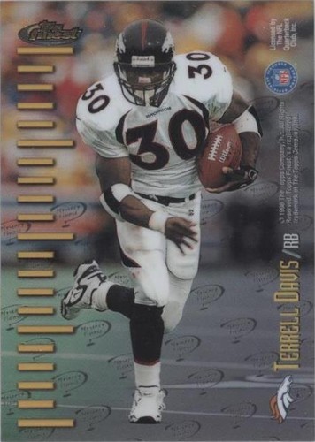 1998 Topps Finest Ricky Watters Terrell Davis #M20