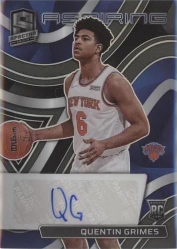 2021-22 Panini Spectra - Quentin Grimes #AA-QGR