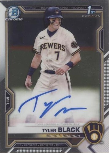 2021 Bowman Draft - Tyler Black #CDA-TB