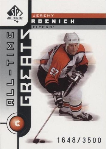 2001-02 SP Authentic - Jeremy Roenick #105