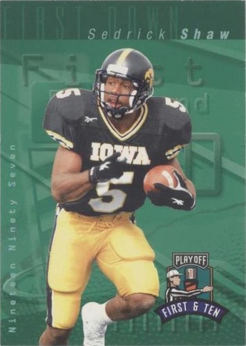 1997 Playoff First & Ten Sedrick Shaw #22