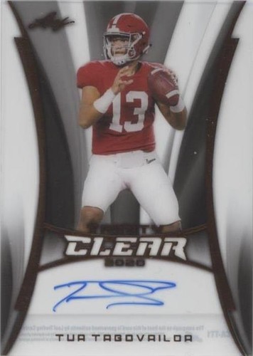 2020 Leaf Trinity Tua Tagovailoa #CA-TT1
