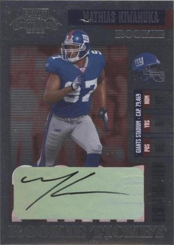 2006 Playoff Contenders Mathias Kiwanuka #169