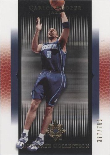 2005-06 Ultimate Collection - Carlos Boozer #123