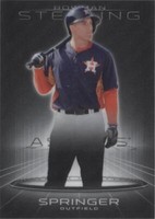 2013 Bowman Sterling - George Springer #BSP-28