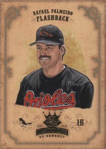 2004 Donruss Diamond Kings - Rafael Palmeiro #155
