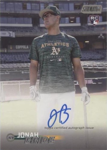 2023 Topps Stadium Club - Jonah Bride #SCBA-JBD