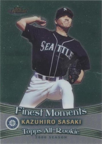 2001 Topps Finest - Kazuhiro Sasaki #FM9