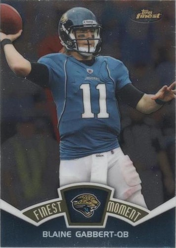 2012 Topps Finest Blaine Gabbert #FM-BG