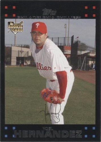2007 Topps Updates & Highlights - Yoel Hernandez #UH199