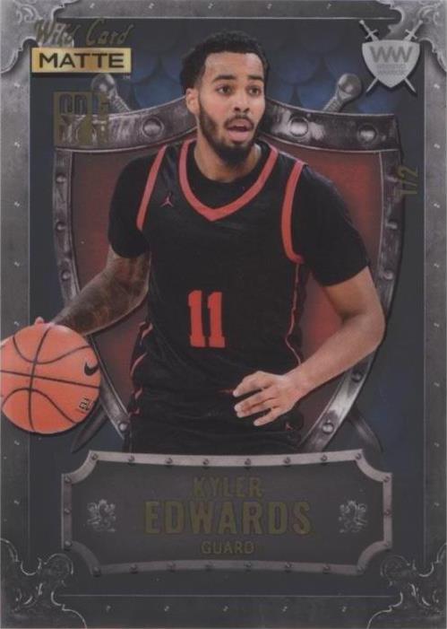 2022 Wild Card Matte SP Exclusive - Kyler Edwards #WWN-15