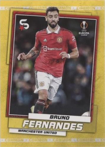 2022-23 Topps UEFA Club Competitions Superstars Bruno Fernandes #169