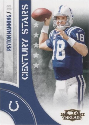2008 Donruss Threads Peyton Manning #CS-3