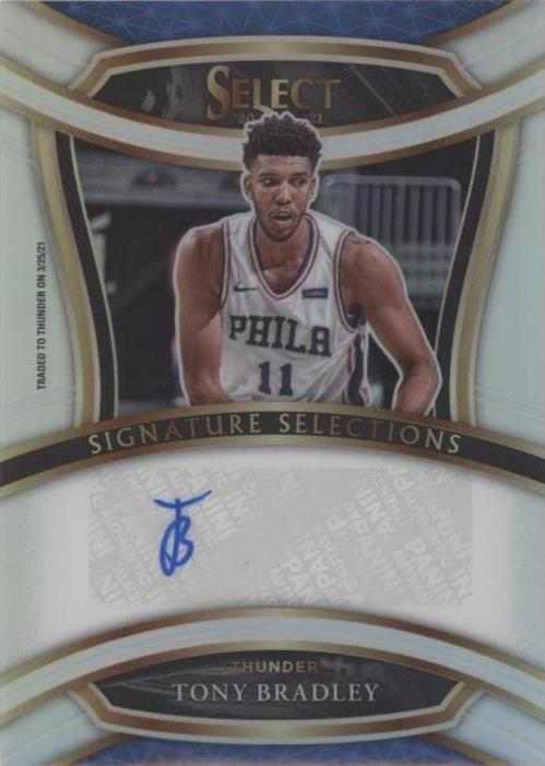2020-21 Panini Select - Tony Bradley #SIS-TBR