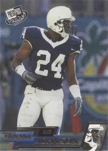 2003 Press Pass Bryant Johnson #26