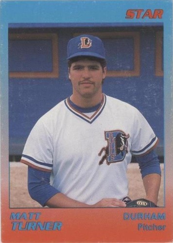 1989 Star Durham Bulls Blue/Orange - Matt Turner #24