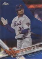 2017 Topps Chrome Sapphire Edition - Michael Conforto #408